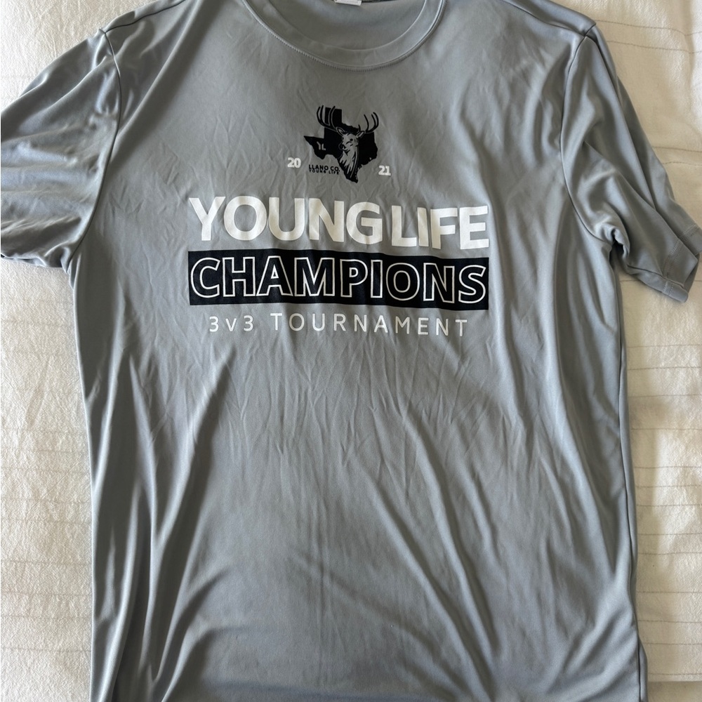 Gray Young Life Champions T-Shirt